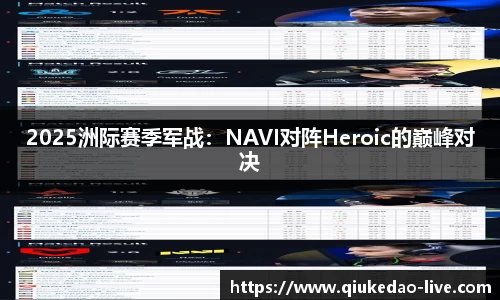 2025洲际赛季军战：NAVI对阵Heroic的巅峰对决